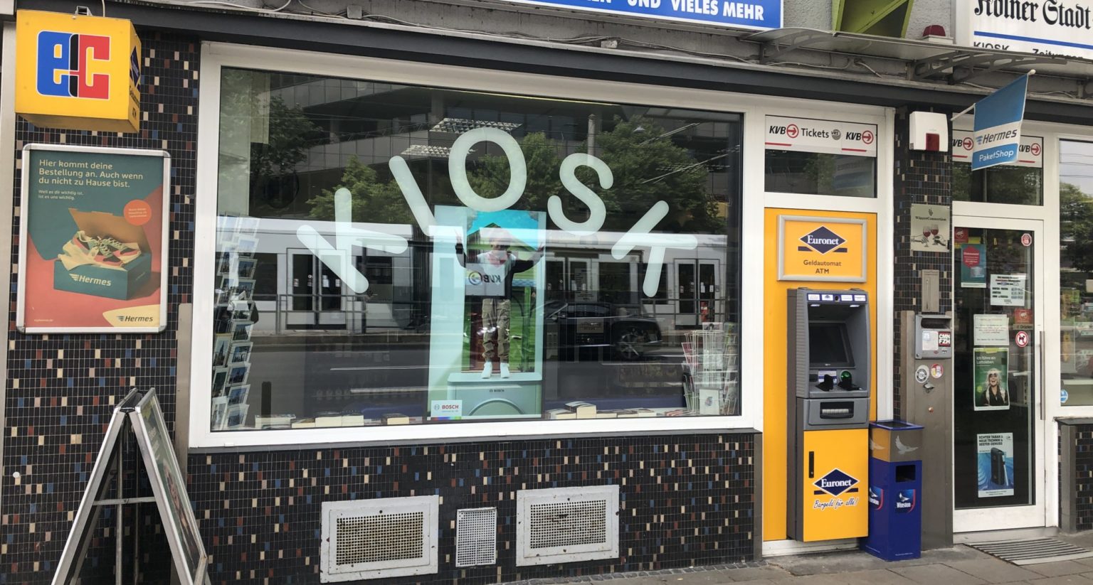 Kiosk, Köln geldautomat.de
