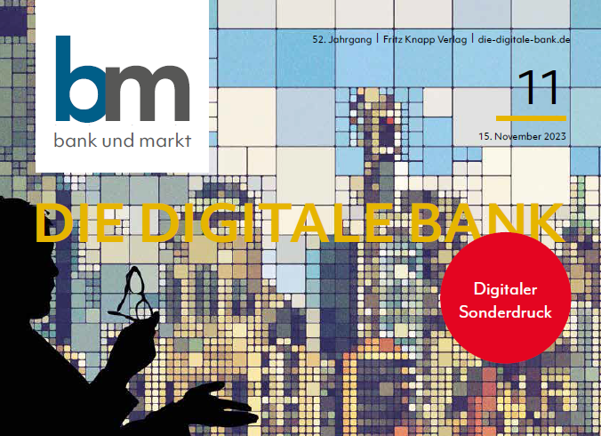 Abbildung - Cover Fachzeitschrift bank und markt, digitaler Sonderdruck - Redaktioneller Beitrag zu Euronet