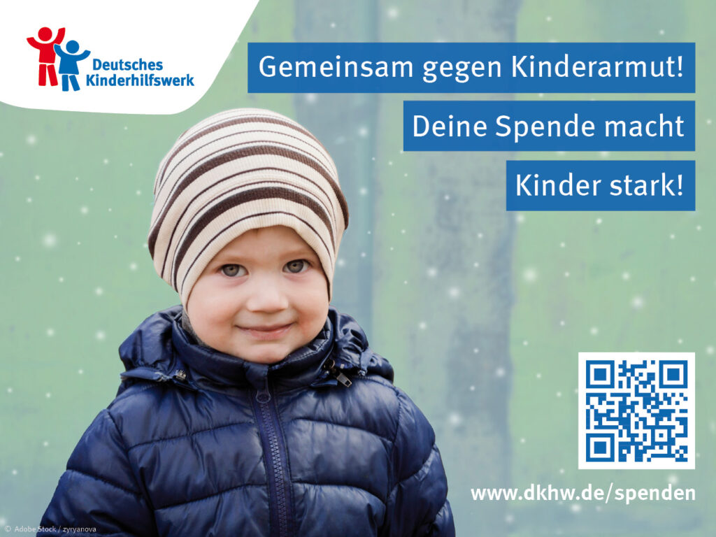 Abbildung Deutsches Kinderhilfswerk e.V.: Gemeinsam gegen Kinderarmut – Spendenaufrufe an Geldautomaten