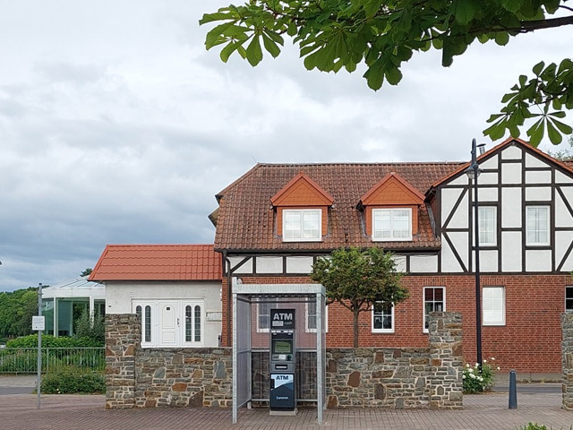 Abbildung - Euronet-Geldautomat in der Gemeinde Flechtingen